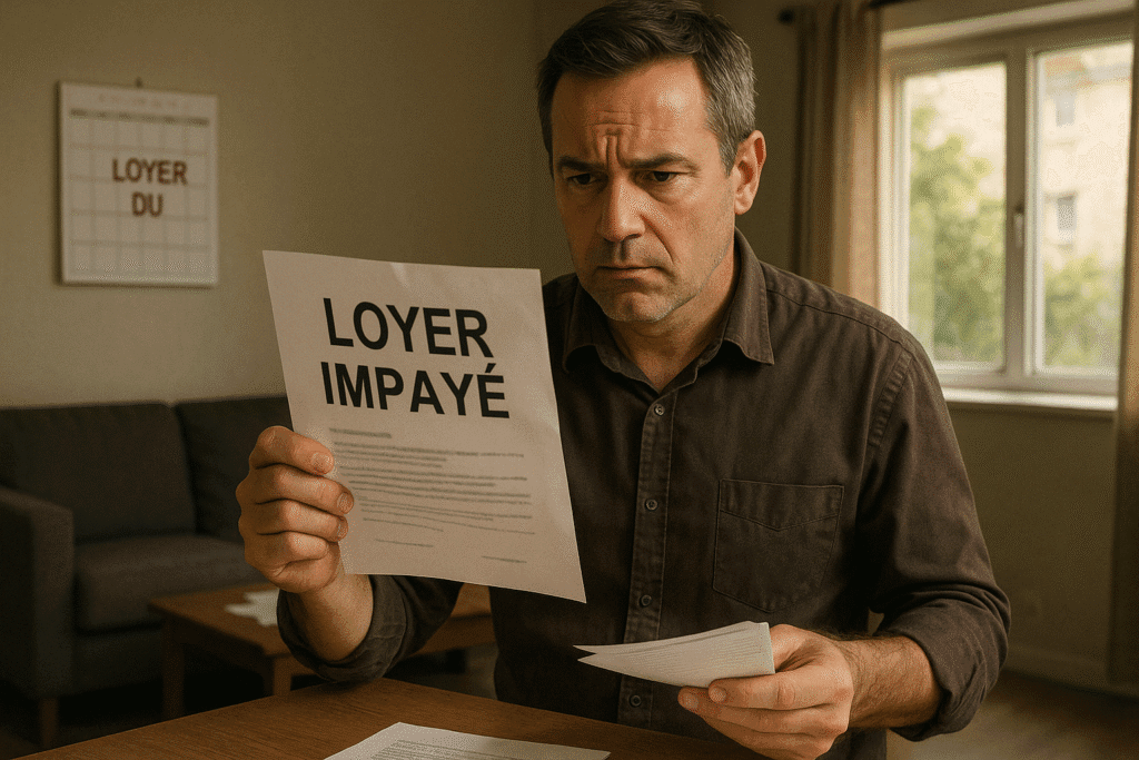 Propriétaire examinant un contrat de location pour éviter les impayés de loyer